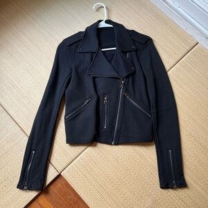 ALL SAINTS Harper Biker Jacket / Sweatshirt
